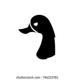 goose icon illustration isolated vector sign symbol