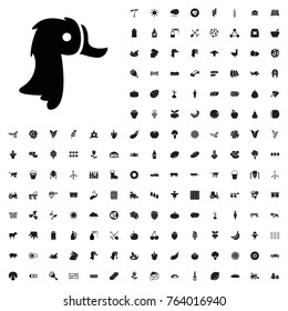 Goose icon illustration isolated vector sign symbol. agriculture icons set for web and mobile.