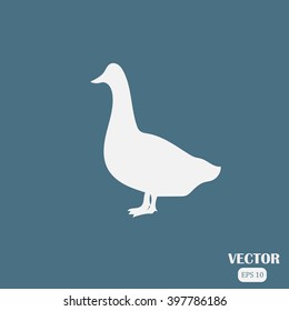 Goose Icon Vector 