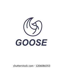 goose logo design 1