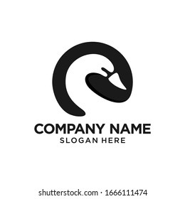 Goose Logo Design Template Inspiration, Vector Illustration, Swan Logo