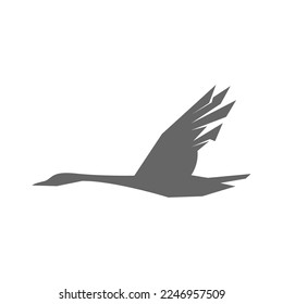 Goose logo icon design illustration