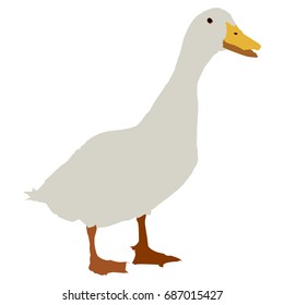 Goose, logo, symbol.