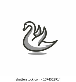 goose logo template