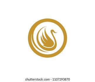 Goose Logo Template illustration isolated sign symbol