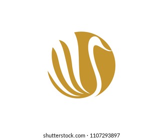 Goose Logo Template illustration isolated sign symbol