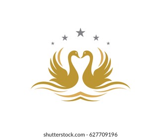 Goose Logo Template illustration isolated sign symbol