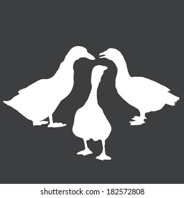 goose silhouette