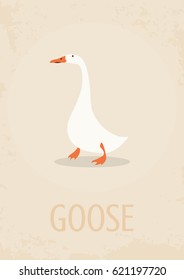 Goose vector children card