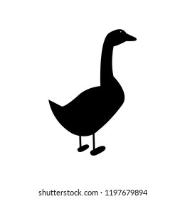 goose vector icon