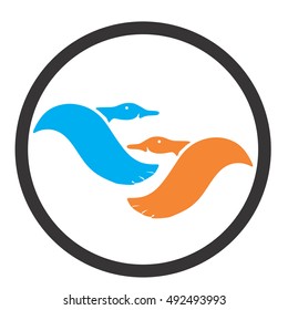 goose vector logo