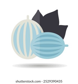 Gooseberries vector icon. Graph symbol for food and drinks web site, apps design, mobile apps and print media, logo, UI