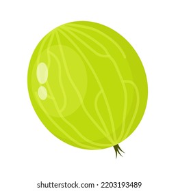 gooseberry flat vector illustration logo icon clipart
