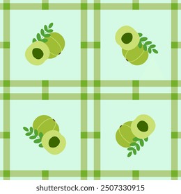 gooseberry fruit pattern for background