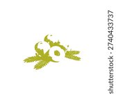 gooseberry fruit vector design on white