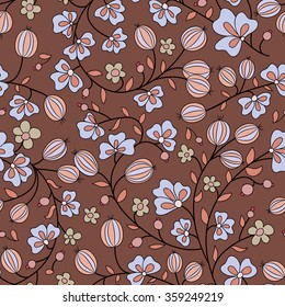 gooseberry seamless texture. vector pattern. seamless texture fills