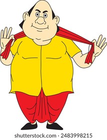 Gopal Var Vector FIle Vector de dibujos animados