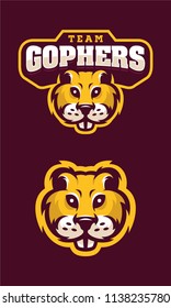 Gophers Mascot Logo