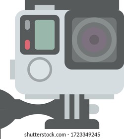 Gopro Vector Illustration Icon Flat Design