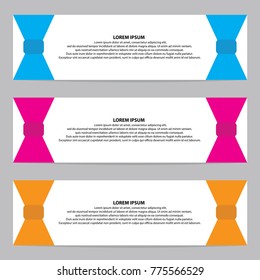 Gorden banner vector