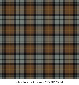 Gordon Weathered Tartan. Seamless pattern for fabric, kilts, skirts, plaids