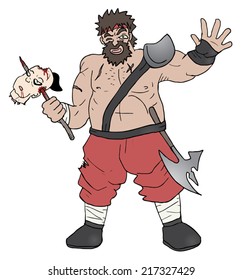 Gore barbarian