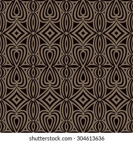 Gorgeous background. Seamless pattern. Vector.