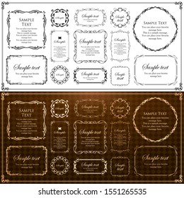 Gorgeous and beautiful vintage frame design
