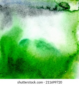 Gorgeous bright hand drawn abstract watercolor background vector