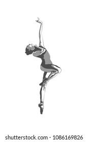 gorgeous dancing ballerina 
