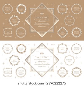 Gorgeous and elegant design material