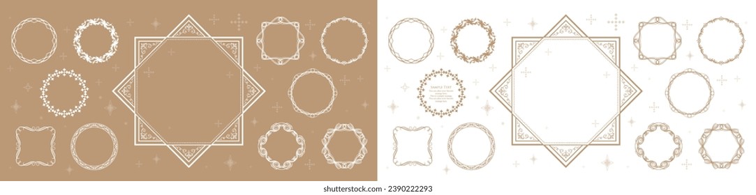 Gorgeous and elegant design material