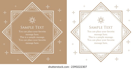 Gorgeous and elegant design material