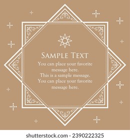Gorgeous and elegant design material