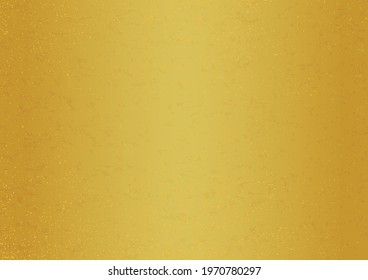 Gorgeous golden background material. Wrinkle texture of gold powder, glitter, Japanese paper (A3, A4 ratio)