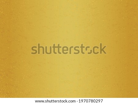 Gorgeous golden background material. Wrinkle texture of gold powder, glitter, Japanese paper (A3, A4 ratio)