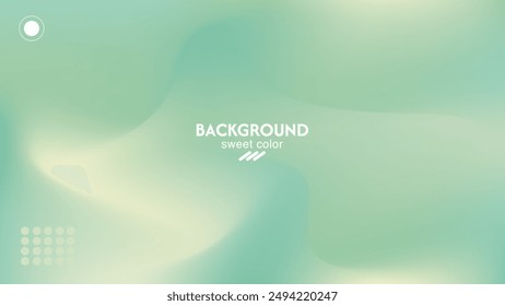 Gorgeous and luxurious yellow gradient soft green gradient background product advertising, card, poster and website template