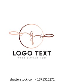 Eine wunderschöne und moderne Kalligrafie-Buchstaben Typ Q Logo-Vorlage, Vectorlogo für Unternehmen und Firmenidentität 