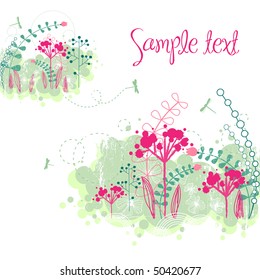Gorgeous nature theme background with place for your text