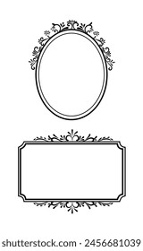 Gorgeous ornaments collection vector art