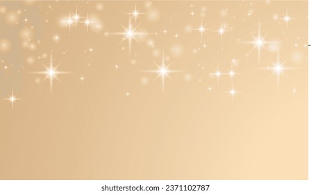 Gorgeous particle background illustration. A sparkling Christmas image