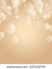 Gorgeous particle background illustration. A sparkling Christmas image