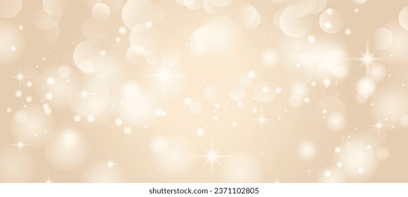 Gorgeous particle background illustration. A sparkling Christmas image