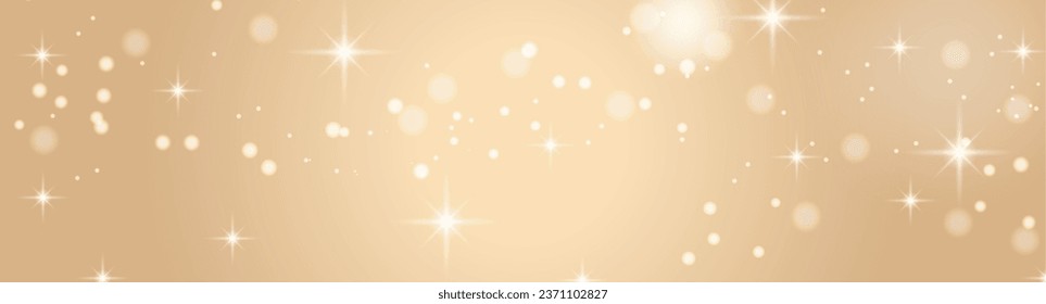 Gorgeous particle background illustration. A sparkling Christmas image