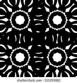Gorgeous pattern with abstract sun and beams effect