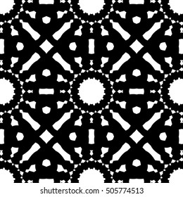 Gorgeous pattern for textile print with circles and beams