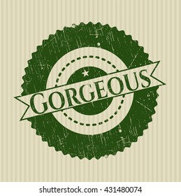 Gorgeous rubber grunge texture seal