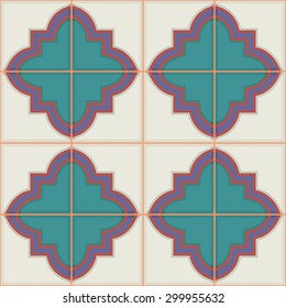 Gorgeous seamless patchwork pattern from colorful Moroccan tiles, ornaments. Can be used for wallpaper, pattern fills, web page background,surface textures. 