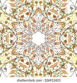 Gorgeous seamless patchwork pattern. Colorful floral ornament tiles. For different design uses, as wallpaper, pattern fills, web page background, surface textures for print and dalle production.