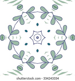 Gorgeous seamless patchwork pattern. Colorful floral ornament tiles. For different design uses, as wallpaper, pattern fills, web page background, surface textures for print and dalle production.
